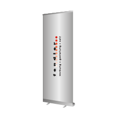 Roll-Up Budget | B 100 cm x H 200 cm | einseitig bedruckt