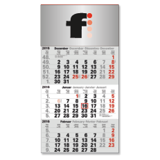 3-Monatskalender für das Folgejahr