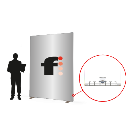 MULTIFRAME SIDELIGHT freistehend